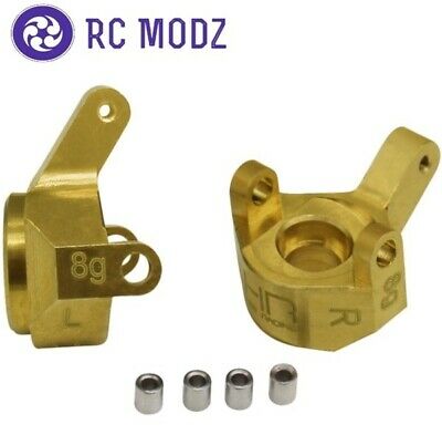 Hot Racing Brass Front Steering Knuckle Axial Scx24 Sxtf21h
